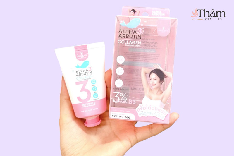 Kem trắng nách Alpha Arbutin