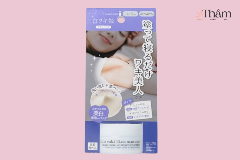 Kem trị thâm nách Shiro Waki Hime Night Pack