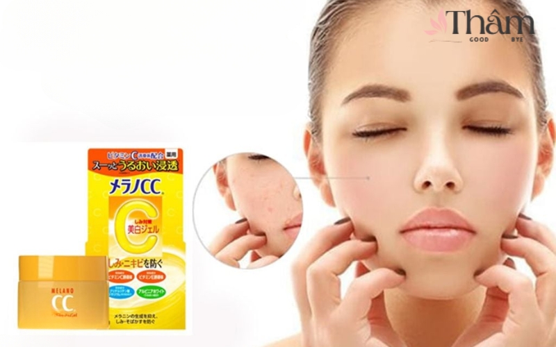 Kem Melano cc giúp giảm thâm, dưỡng ẩm và làm mềm da