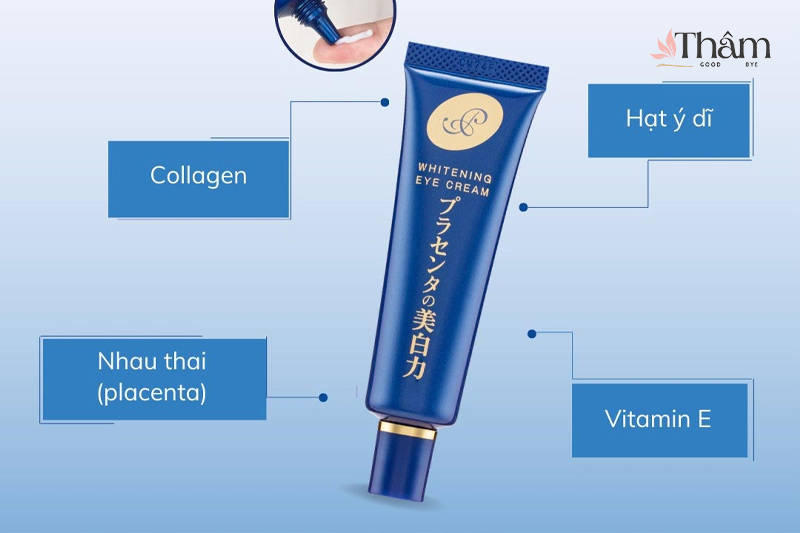 Các thành phần chính kem trị thâm mắt Meishoku