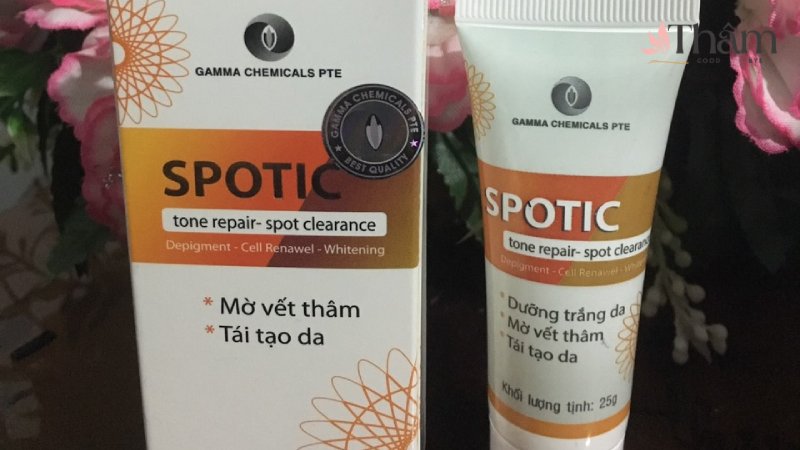 kem trị thâm spotic