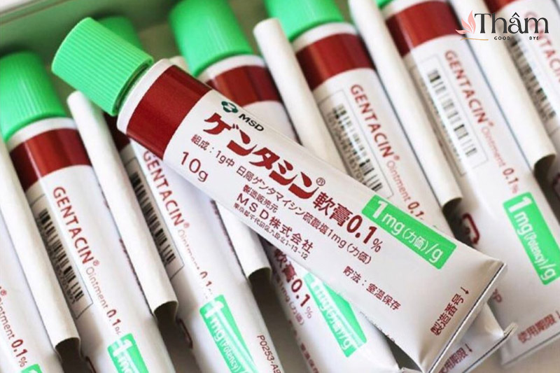 Bao bì Kem trị thâm Gentacin