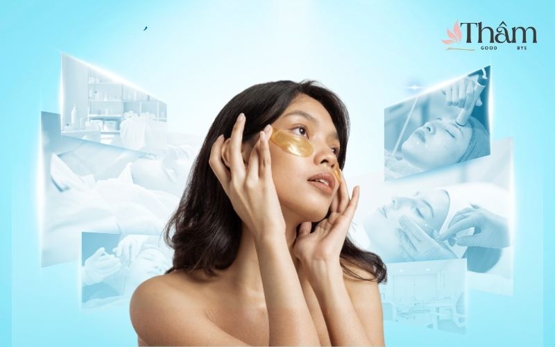 spa trị thâm mắt