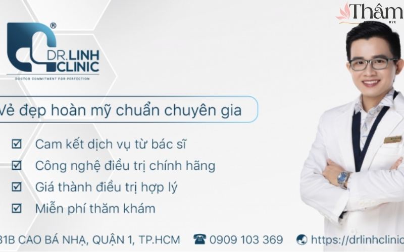 spa trị thâm nách Dr.Linh Clinic
