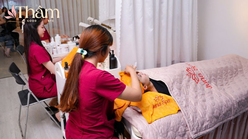 Trị thâm tại Juna Spa an toàn và hiệu quả