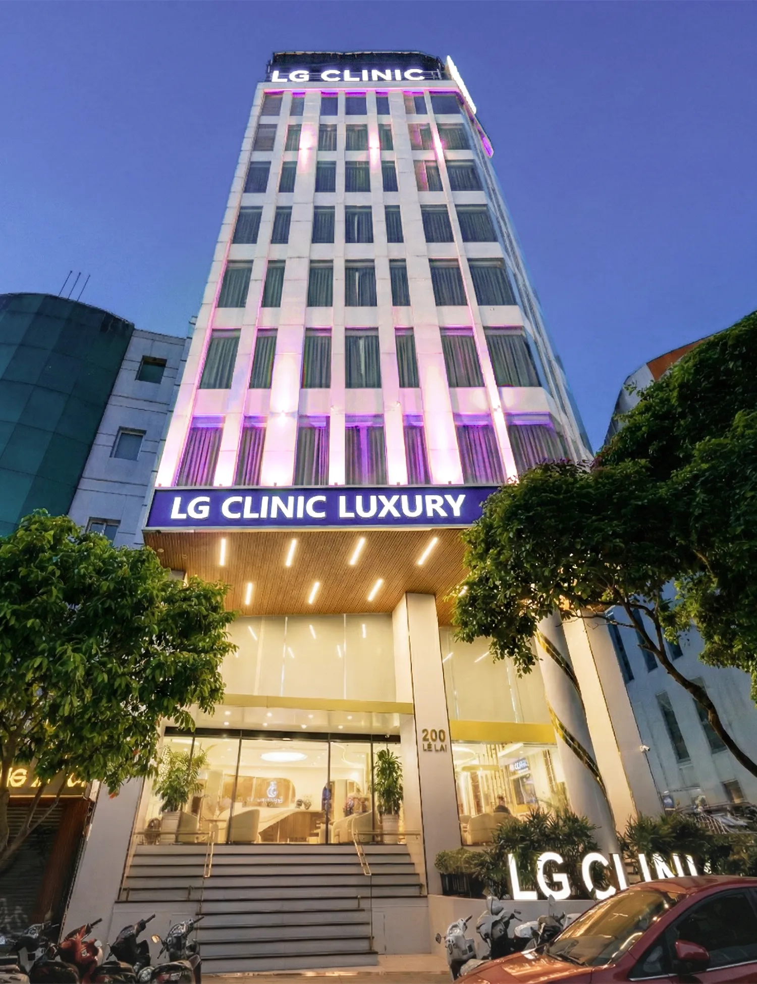 hệ thống chi nhánh LG Clinic