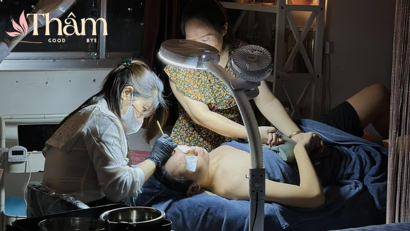 Quy trình điều trị thâm tại Fancy Spa Quận 4