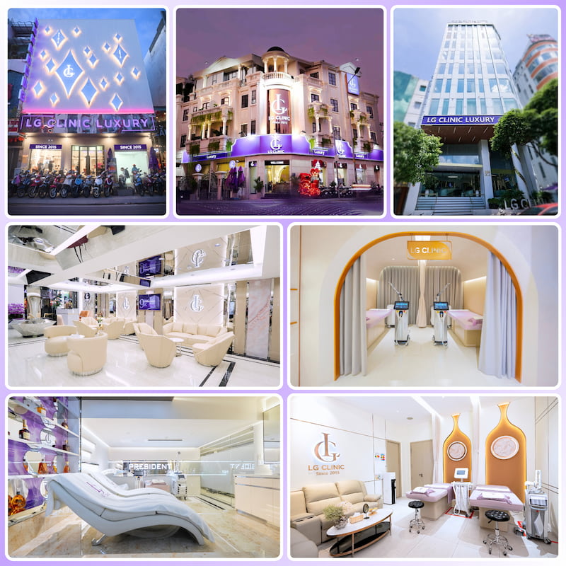 LG Clinic spa trị thâm uy tín