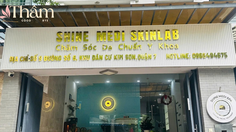 Shine Medi Skinlab spa trị thâm được tin tưởng tại quận 7