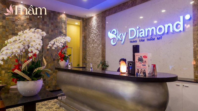 thẩm mỹ diamond - một trong những spa trị thâm tốt